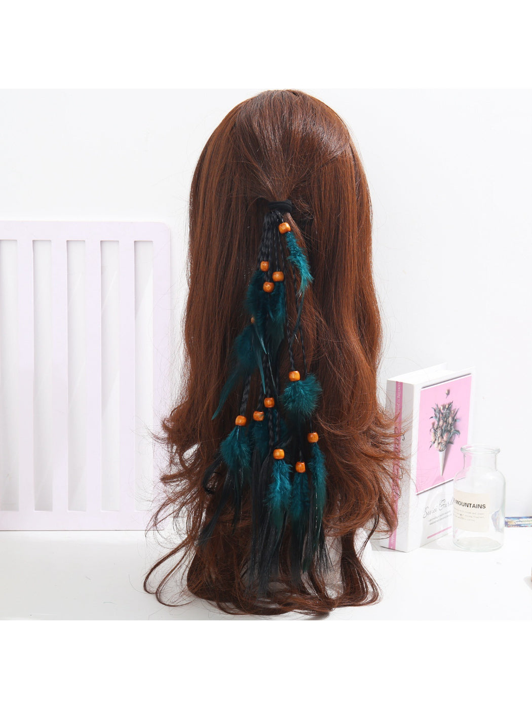 Hairish - Boho Feather Drop Hair Tie Headpiece image 6