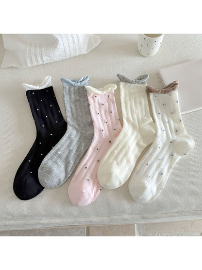 Rufia - Lightweight Polka Dot Socks