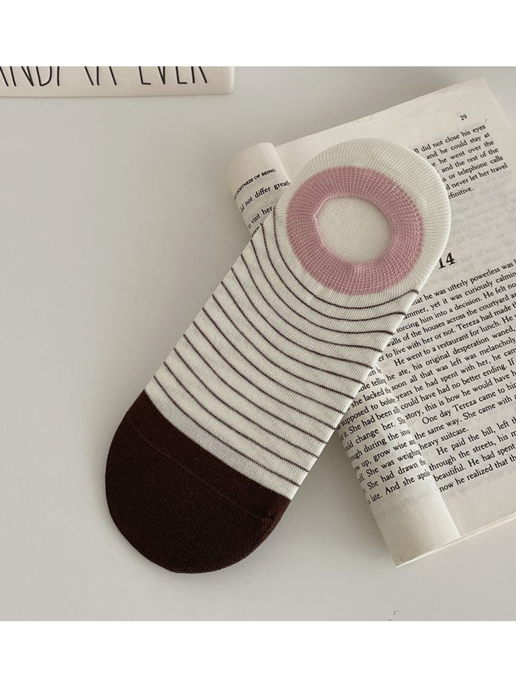 Rufia - Striped Low Cut Women's No Show Socks