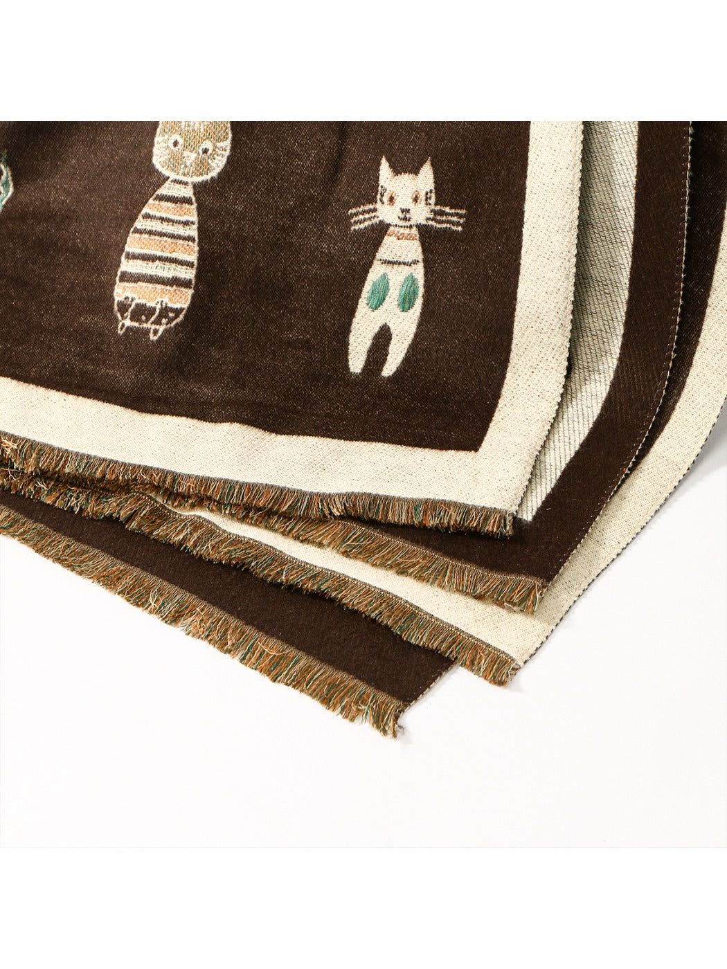Scarvii - Cat Print Winter Scarf