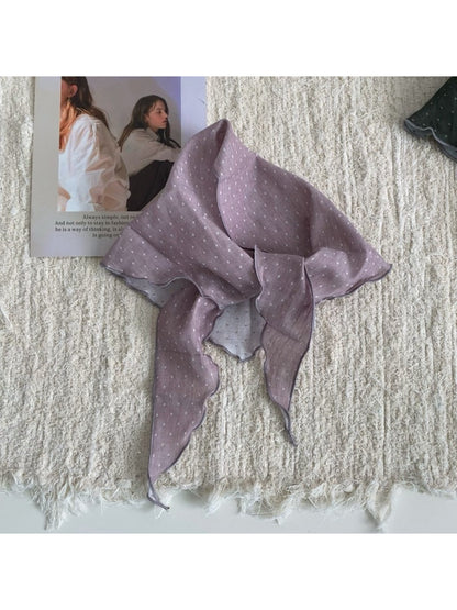 Scarvii Soft Dotted Triangle Scarf