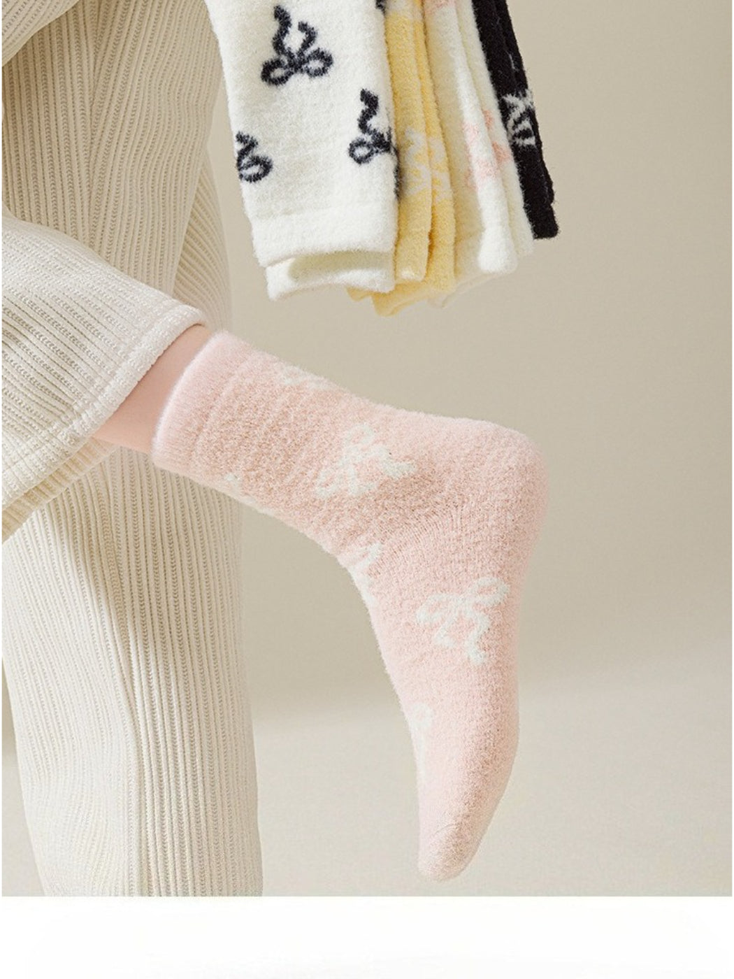 Rufia - Cozy Jacquard Lounge Socks