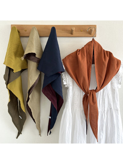 Scarvii - Two Tone Triangle Scarf
