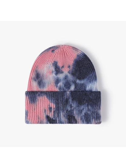 Haila - Tie-Dye Ribbed Cuffed Beanie
