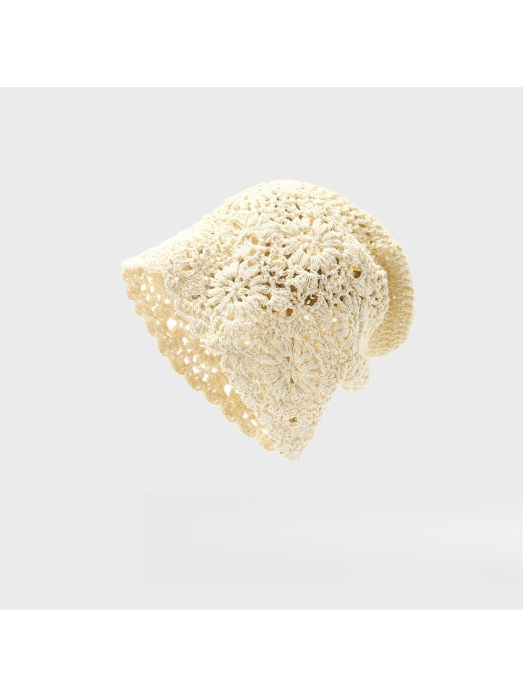 Haila - Bohemian Women's Openwork Crochet Beanie