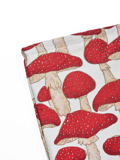 Cosbai – Canvas Mushroom Travel Makeup Bag