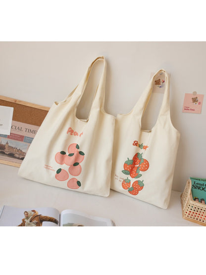 Cosbai - Fruit Series Soft Shoulder Tote
