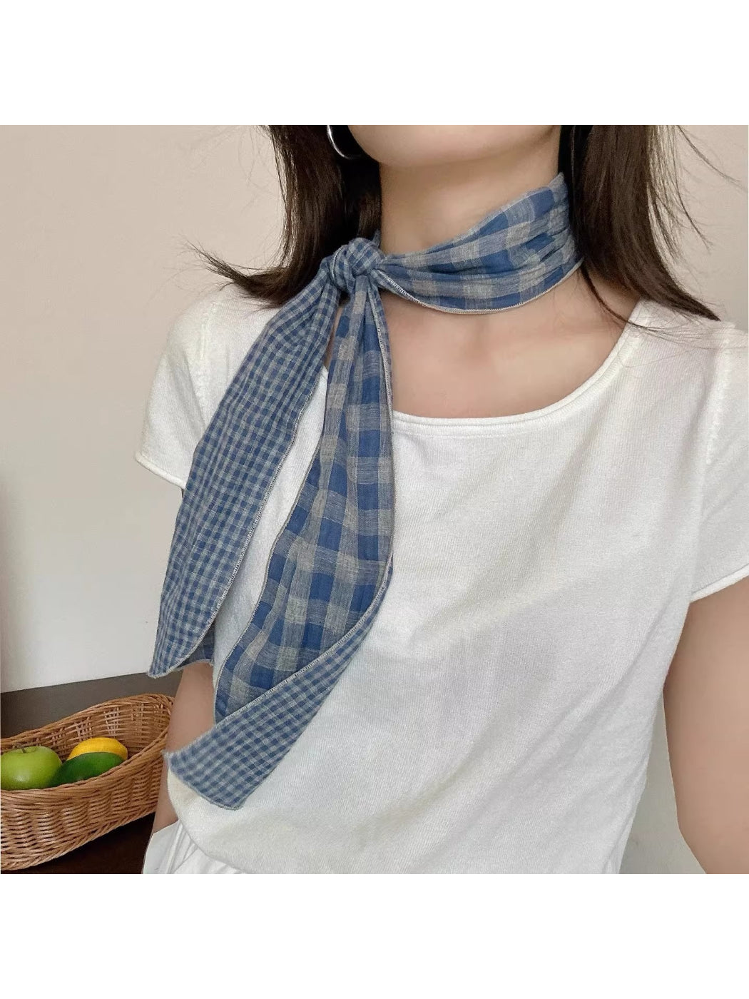 Scarvii Double Sided Check Neck Scarf product image
