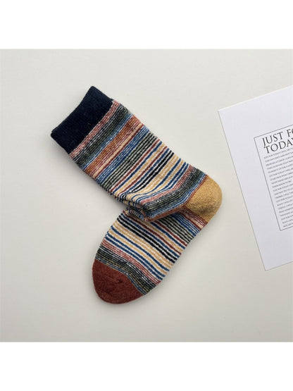Rufia - Multi-Stripe Knit Crew Socks product image 8