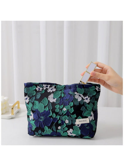 Cosbai - Garden Floral Cosmetic Bag
