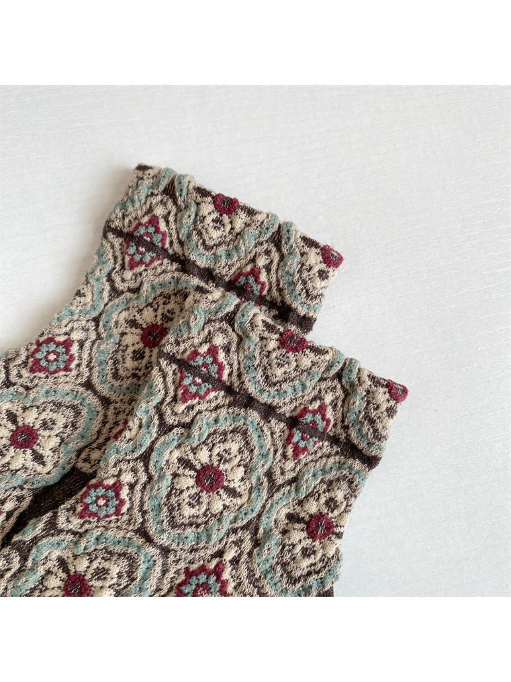 Rufia - Vintage Ankle Socks – Elegant & Breathable