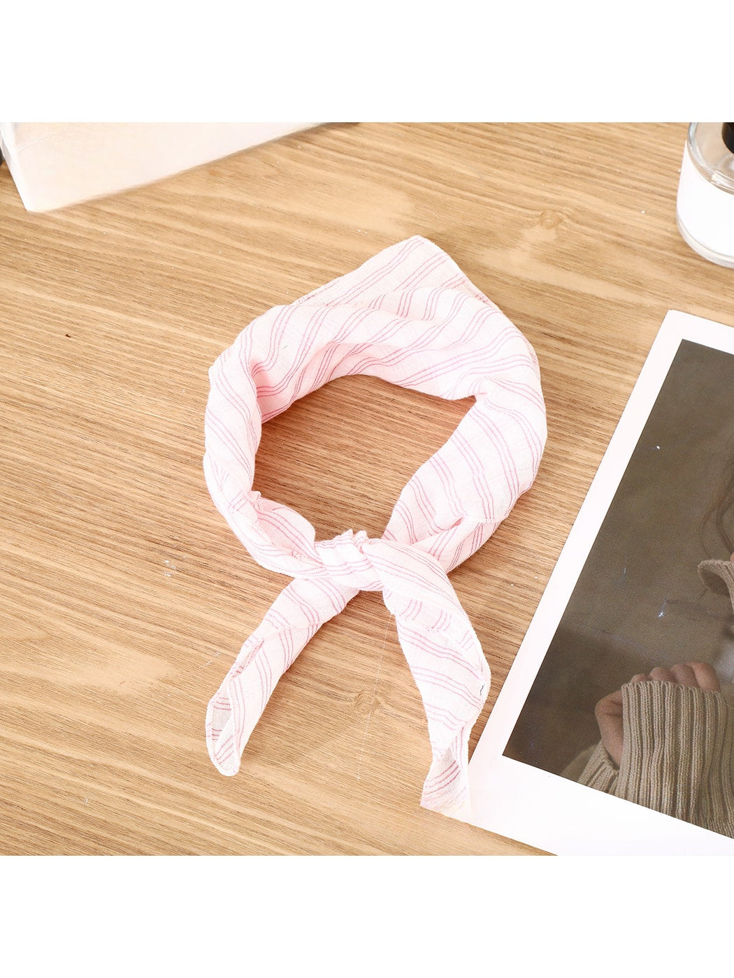 Scarvii - Checked and Striped Everyday Square Scarf