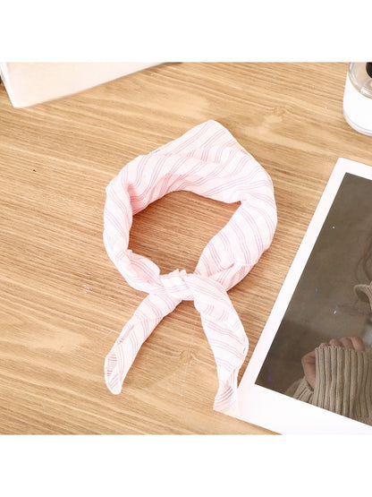 Scarvii - Checked and Striped Everyday Square Scarf