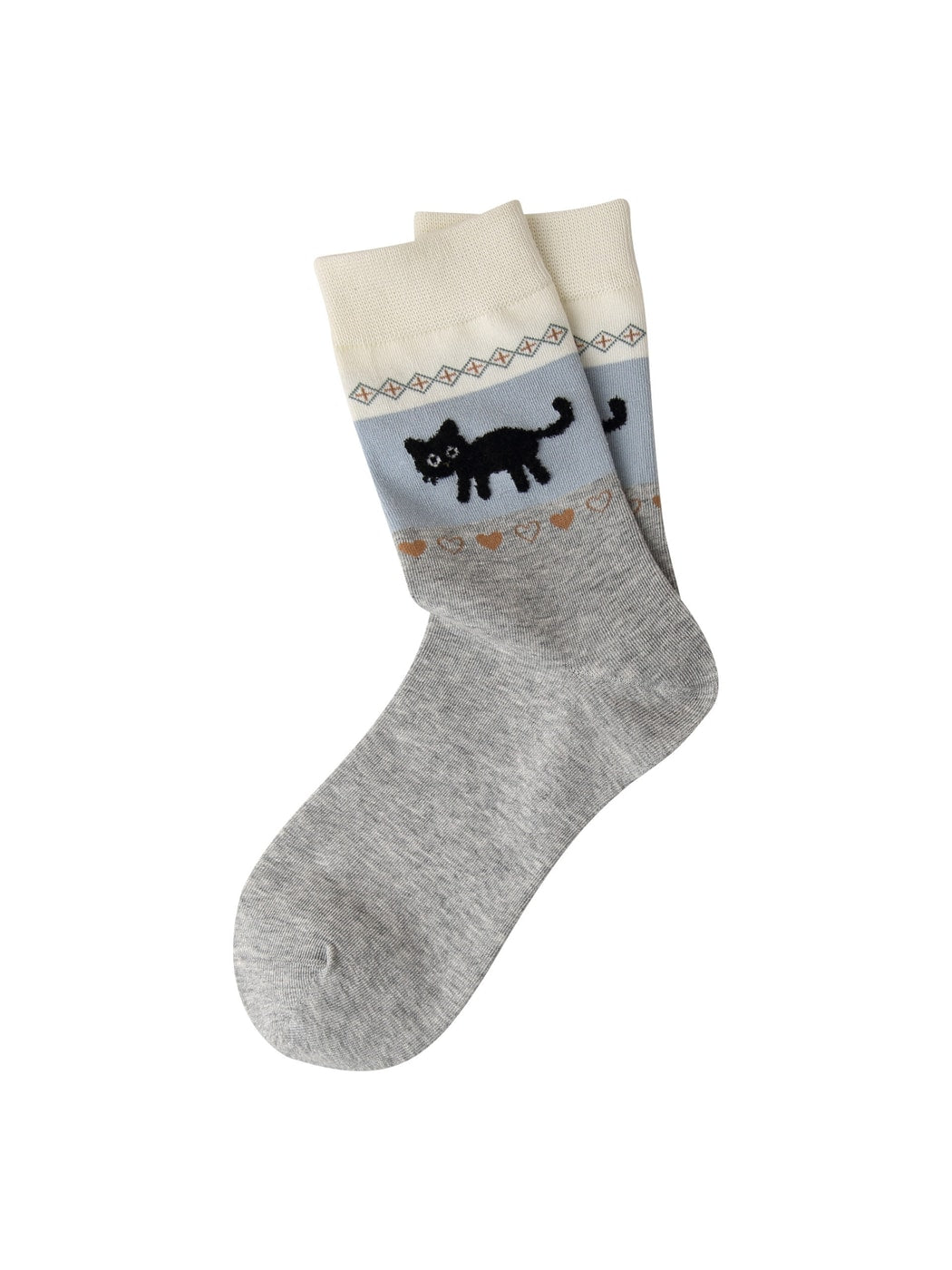 Rufia - Cartoon Animal Pattern Women's Crew Socks