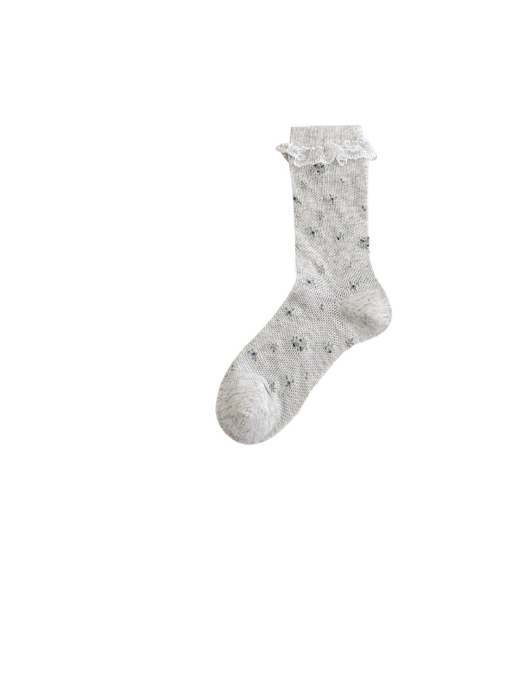 Rufia - Vintage Ditsy Floral Lace Crew Socks product image 2
