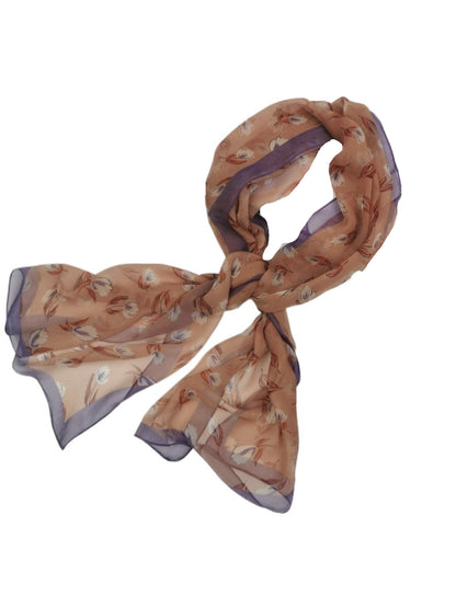 Scarvii - Flower Print Scarf & Shawl