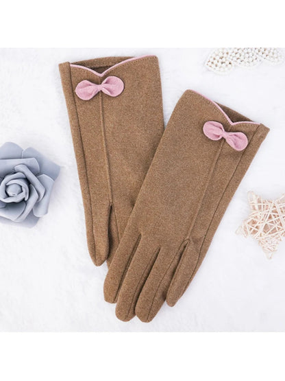 Gloving Pink Touch Screen Winter Gloves