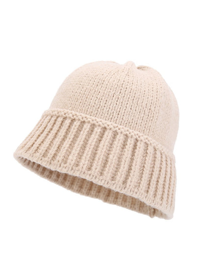 Haila - Contrast Knit Bucket Hat