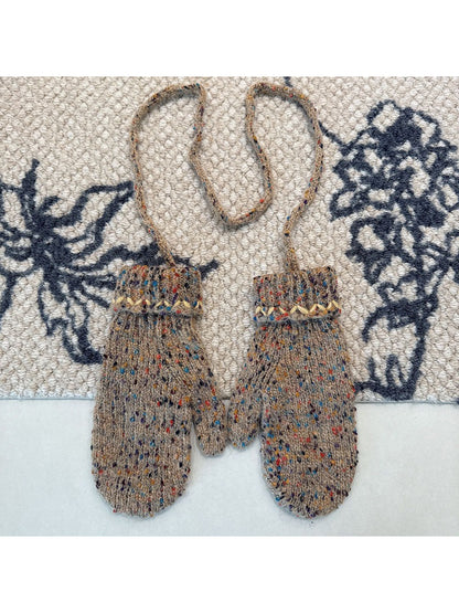 Gloving - Speckled Knit Winter Mittens