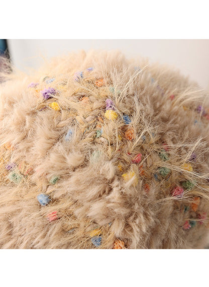 Haila - Fuzzy Confetti Knit Beanie for Women