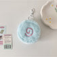Cosbai - Embroidered Plush Coin Purse Charm Bag