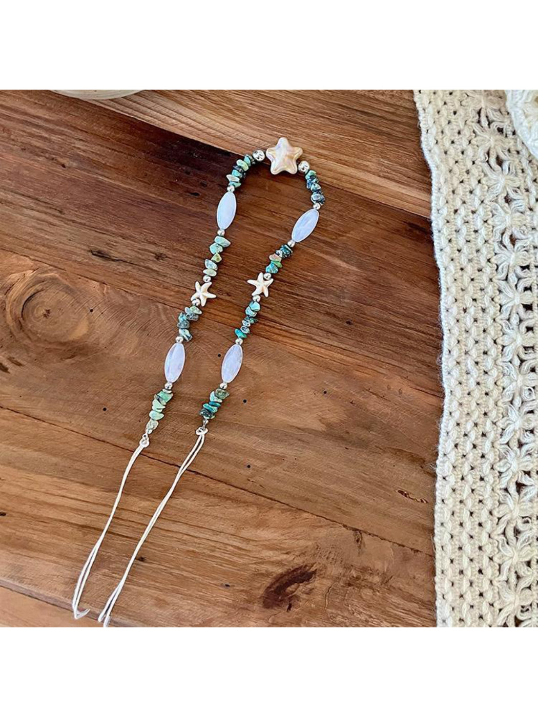 Beco Boho waist belt coiled to show full length and ring detail
