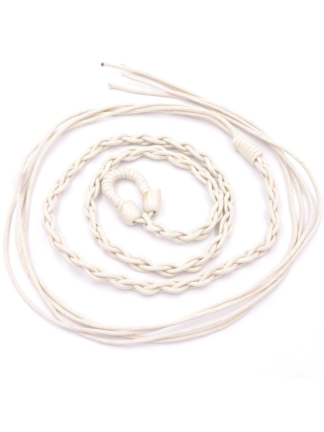 Beco - Braided Tassel Dress Accessory Belt