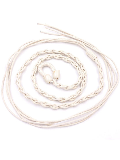 Beco - Braided Tassel Dress Accessory Belt