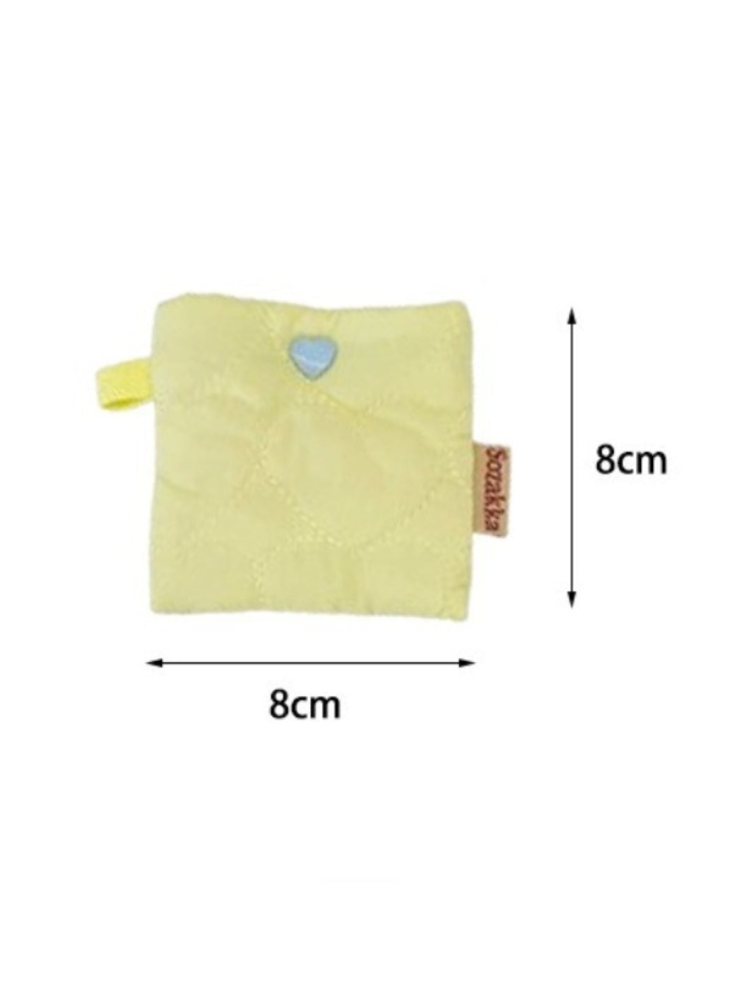 Cosbai - Mini Heart-Patterned Earphone Pouch
