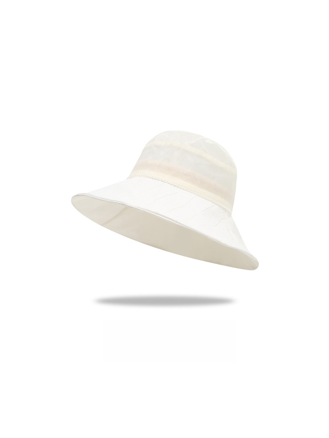 Haila - Women's Wide Brim Solid Color Bucket Hat