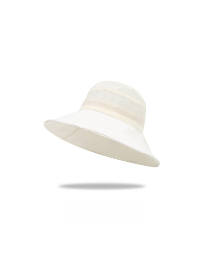 Haila - Women's Wide Brim Solid Color Bucket Hat