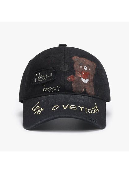Haila - Foldable Casual Outdoor Curved Brim Baseball Cap