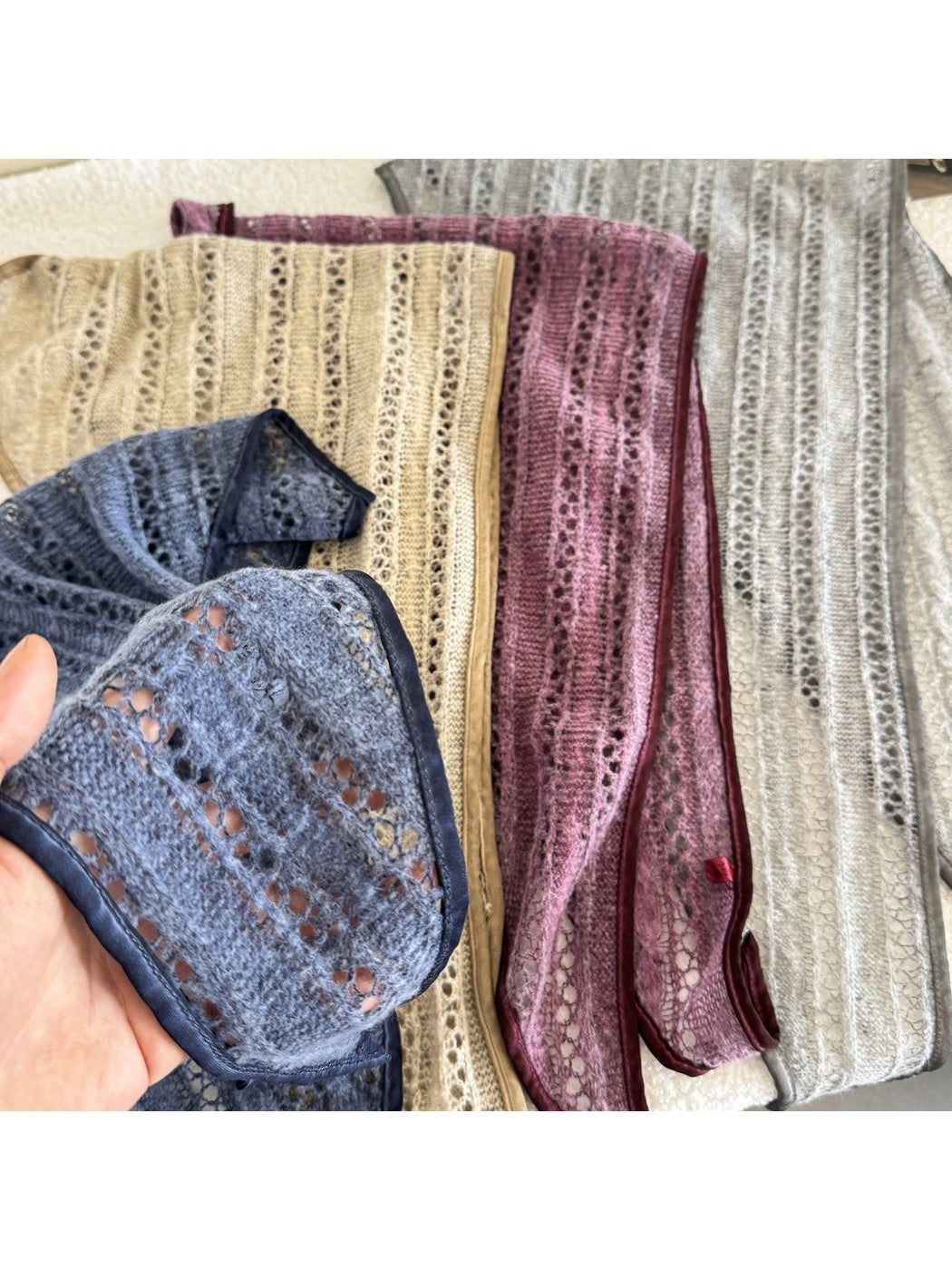 Scarvii - Casual Solid Color Triangle Bandana