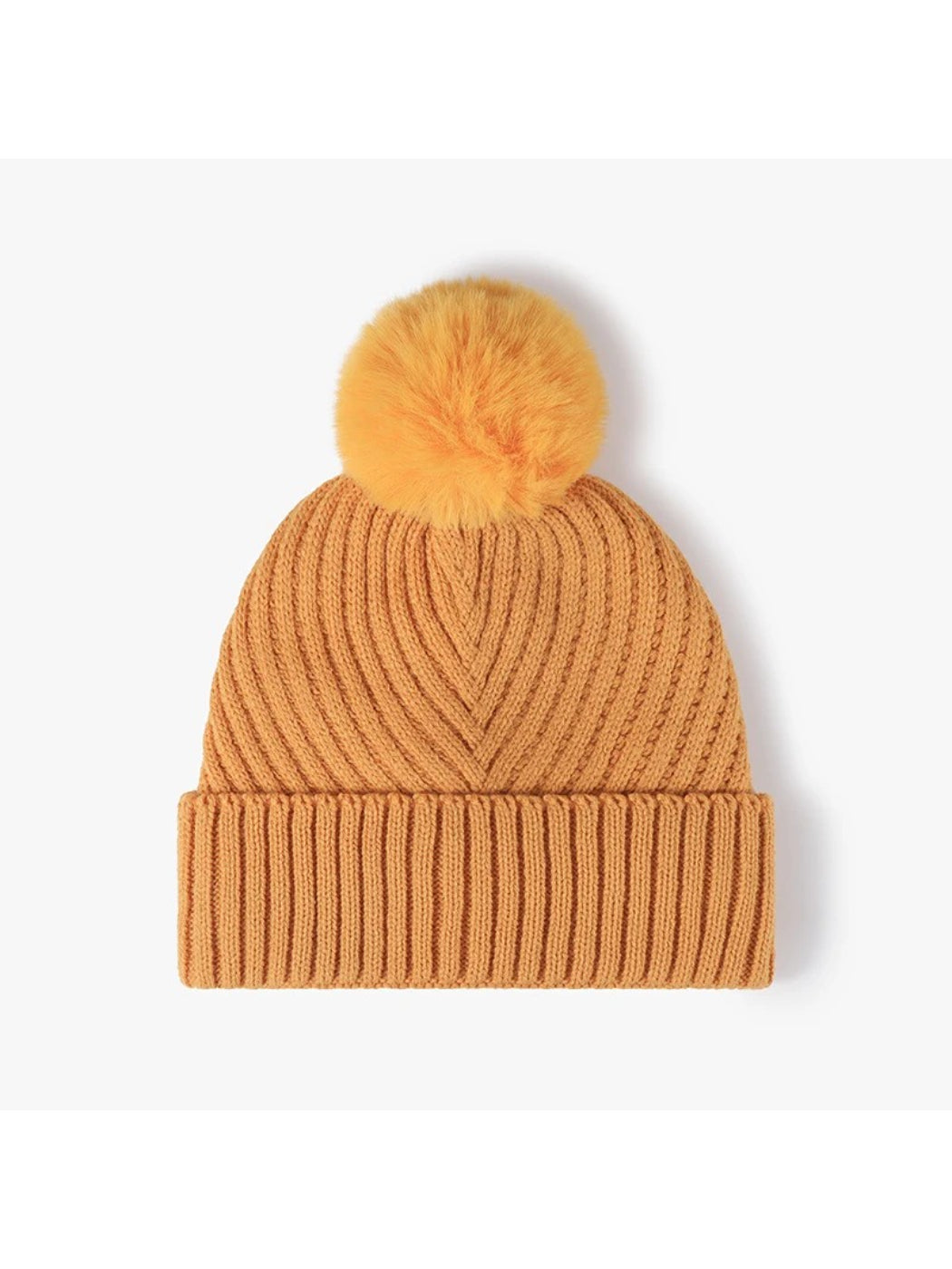 Haila - Pom-Pom Cuffed Knit Beanie