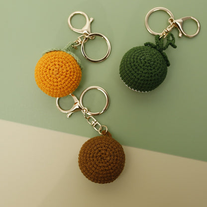 Koco Crochet Fruit Keychain alternate product view
