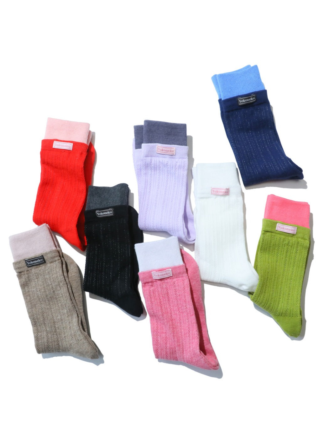 Rufia - Dopamine Summer Mesh Colorblock Ankle Socks