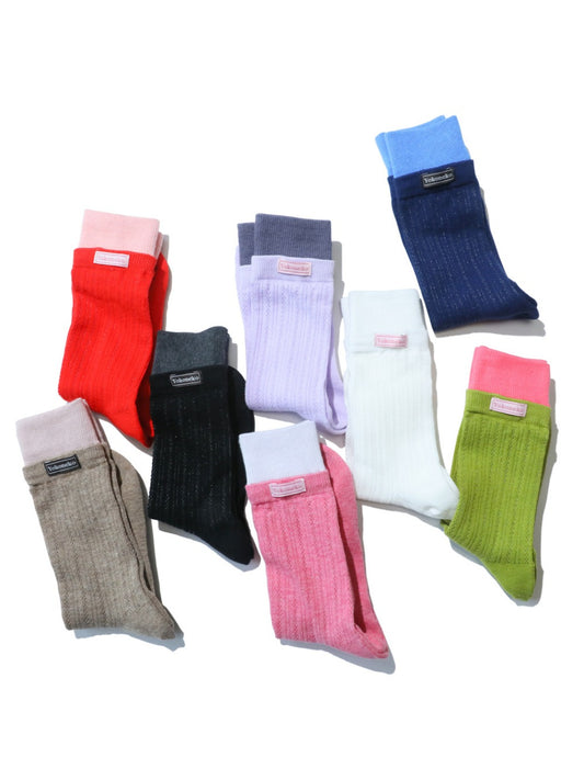 Rufia - Dopamine Summer Mesh Colorblock Ankle Socks