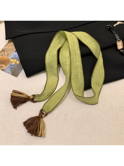 Scarvii Woven Tassel Tie Scarf product image