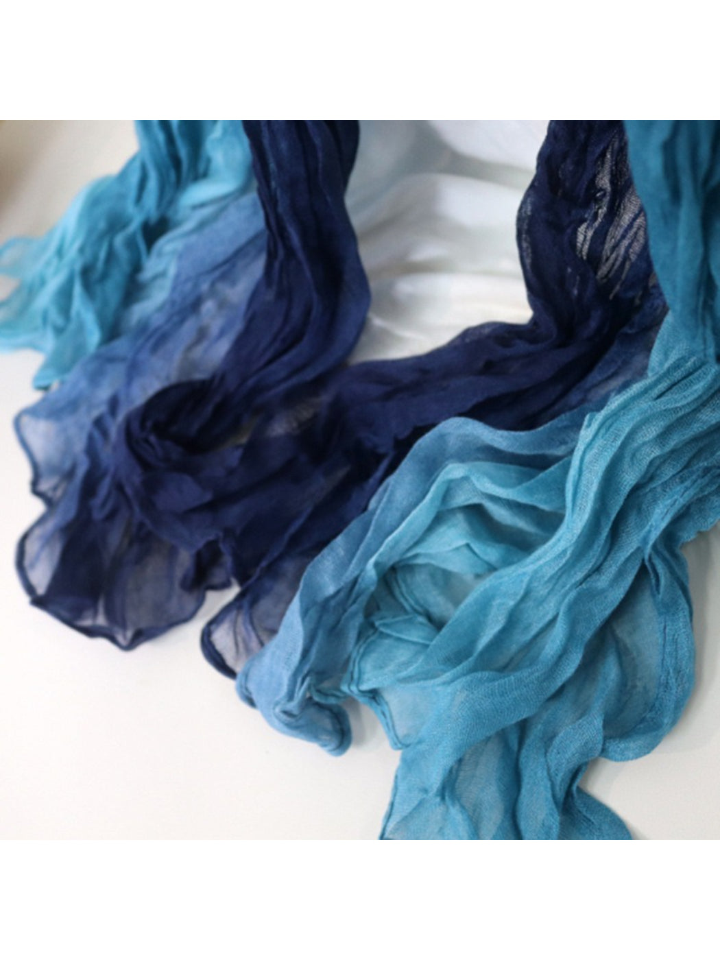 Scarvii - Ombre Crinkle Lightweight Scarf