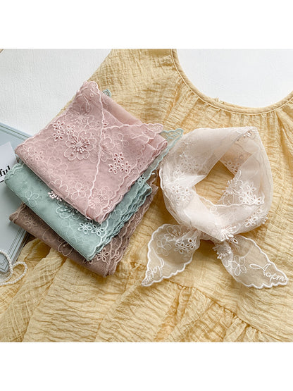 Scarvii - Long Narrow Lace Scarf