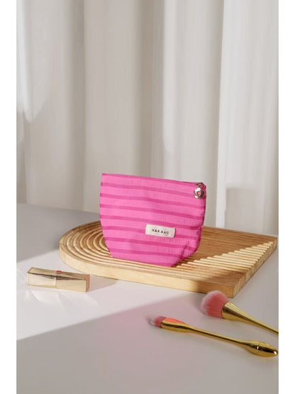 Cosbai - Classic Stripe Cosmetic Bag