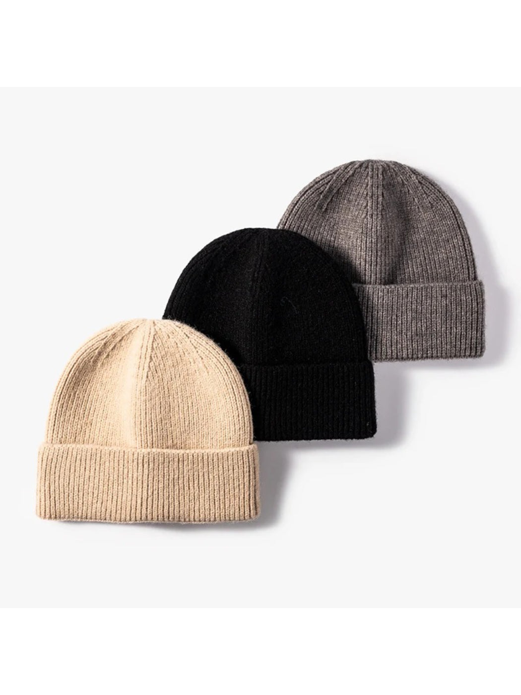 Haila - Classic Ribbed Cuffed Beanie