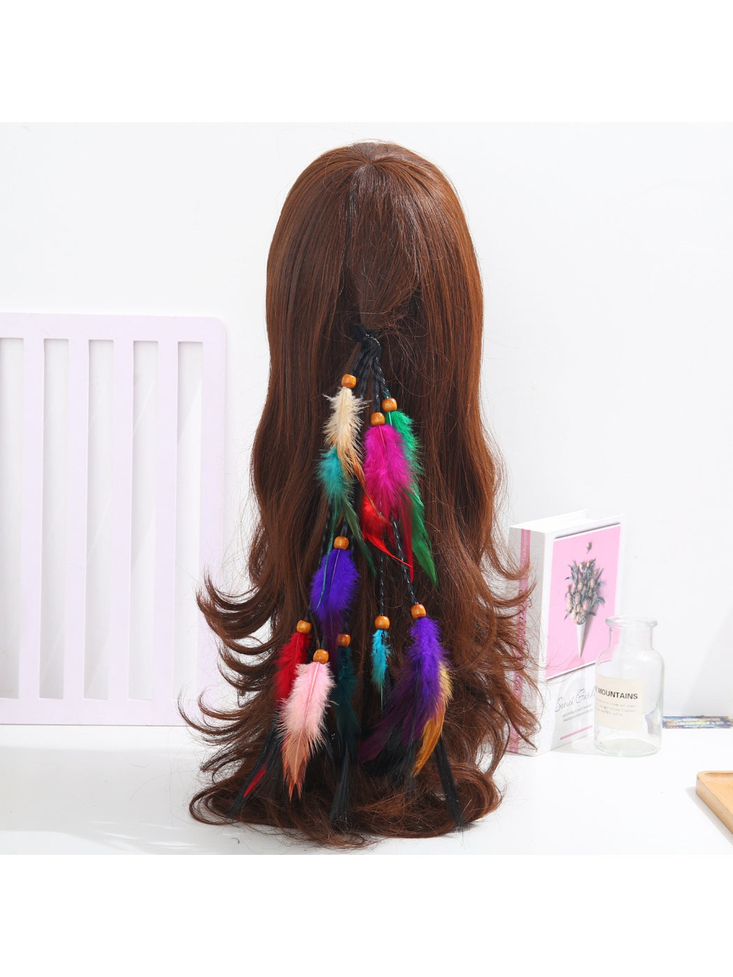 Hairish - Boho Feather Drop Hair Tie Headpiece image 4