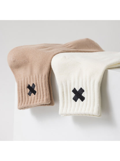 Rufia - Small Plus Symbol Everyday Crew Socks product image 4