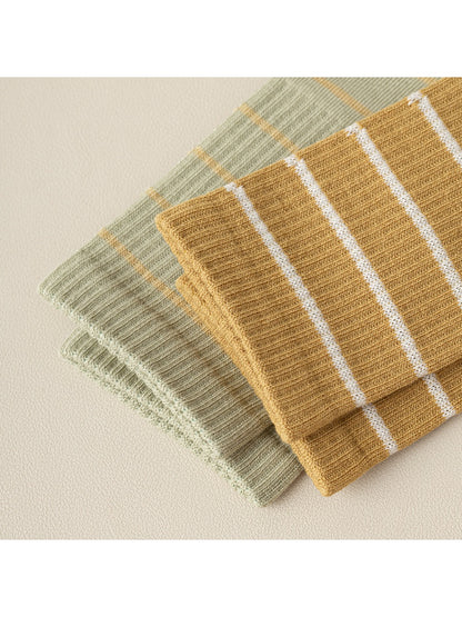 Rufia - Women's Striped Mid-Calf Socks