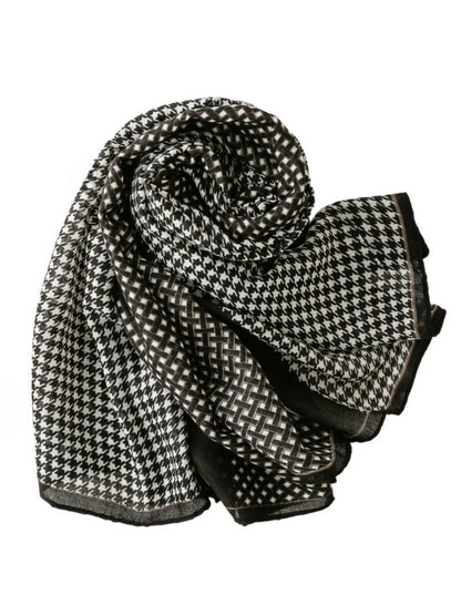Scarvii - Long Travel Scarf with Geometric Pattern
