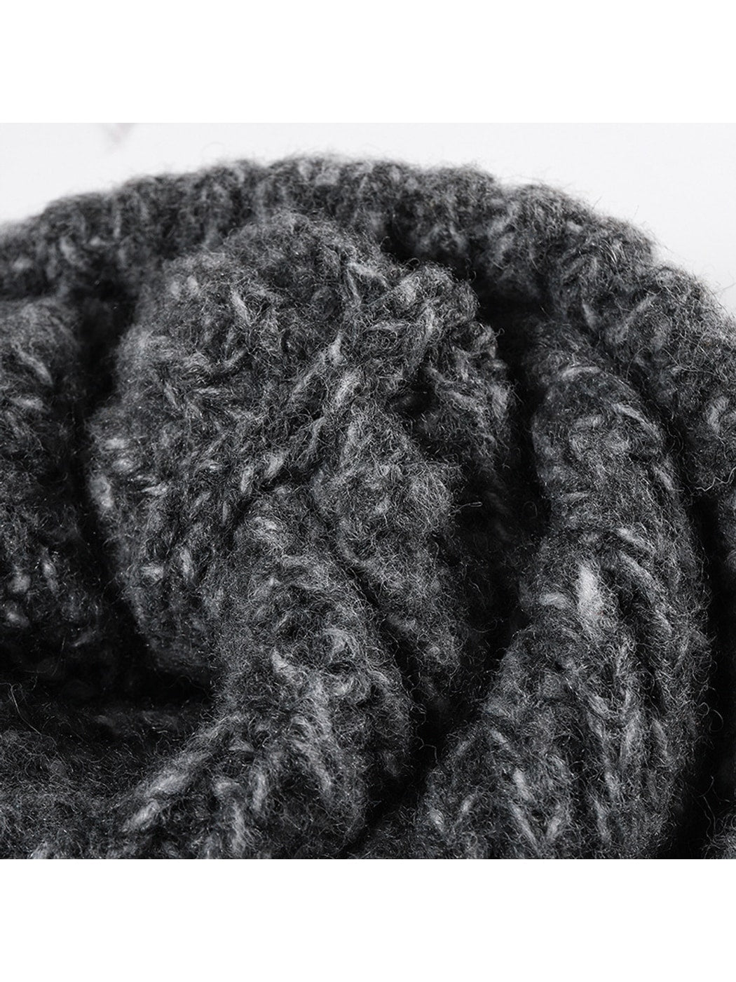 Haila - Foldable Ear Cover Knit Beanie