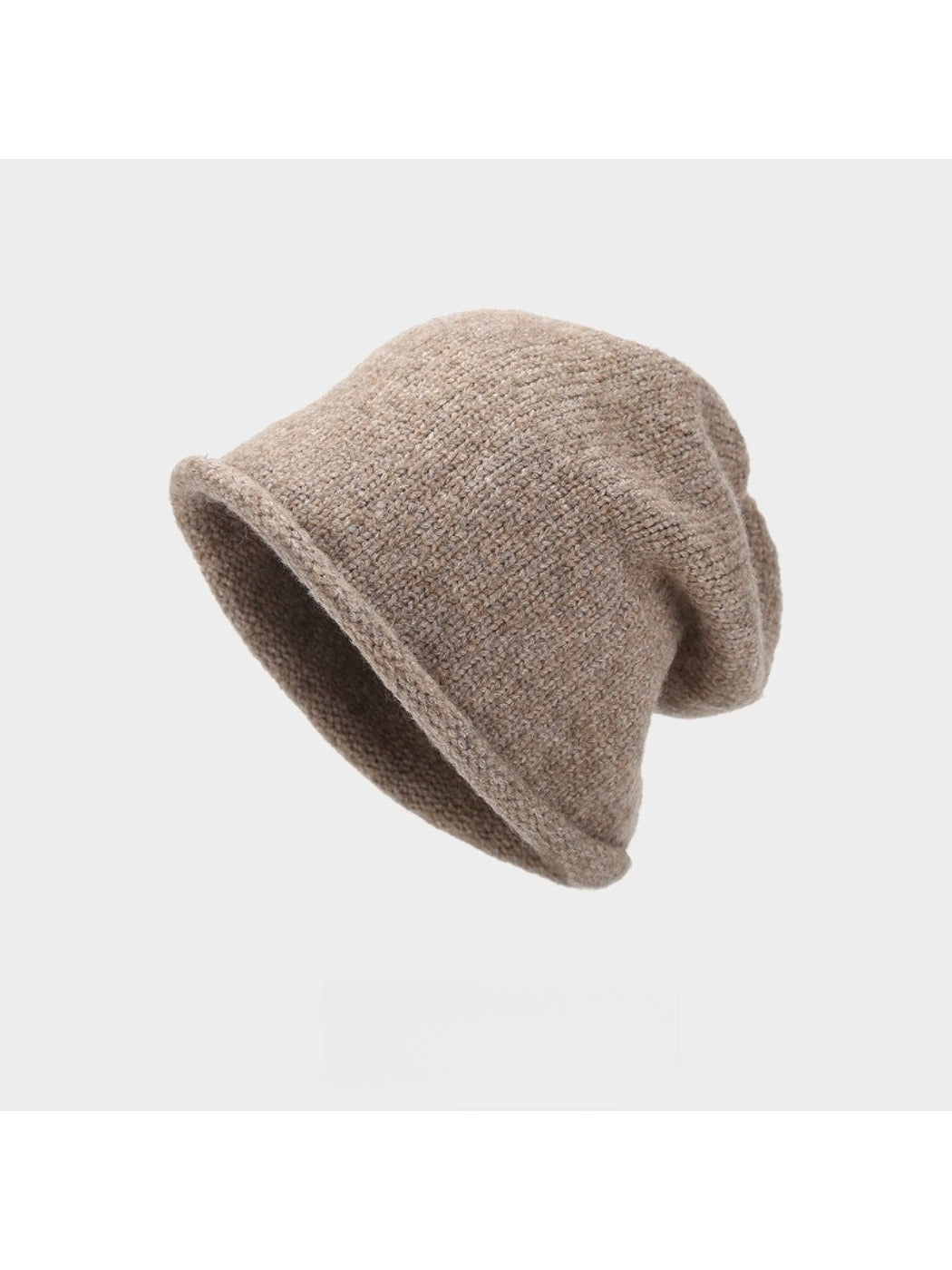 Haila - Winter Women's Rolled Brim Knitted Beanie