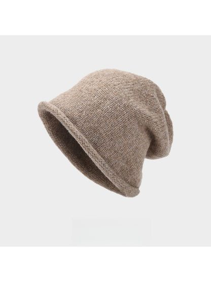 Haila - Winter Women's Rolled Brim Knitted Beanie