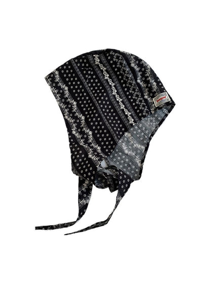 Haila - Fashion Print Hat-shaped Headscarf - Light & Stylish